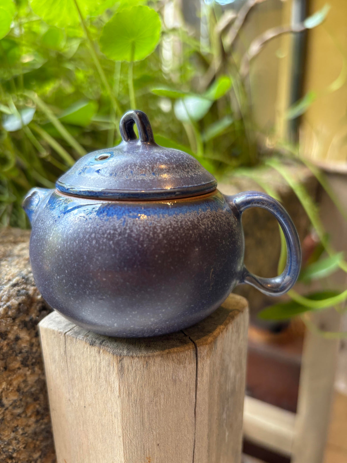 Mother’s Gift Blue Ceramic Teapot – 100ml