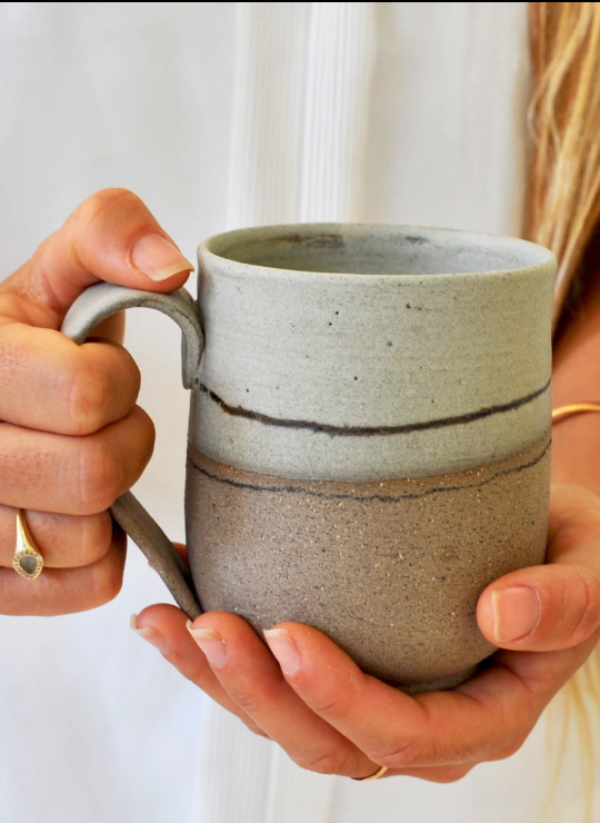 Hand-Painted Ceramic Mug