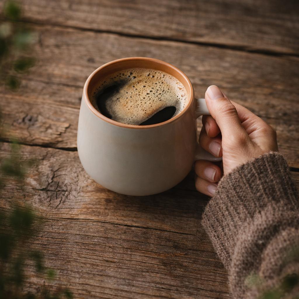 Hand-Painted Ceramic Mug