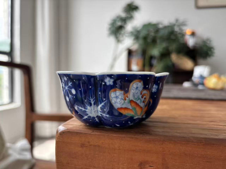 Butterfly Porcelain Gaiwan