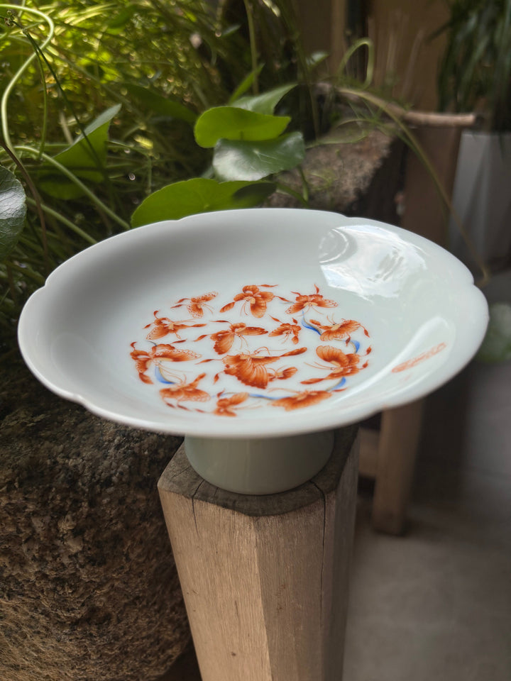 Butterfly High-Foot Tea Tray