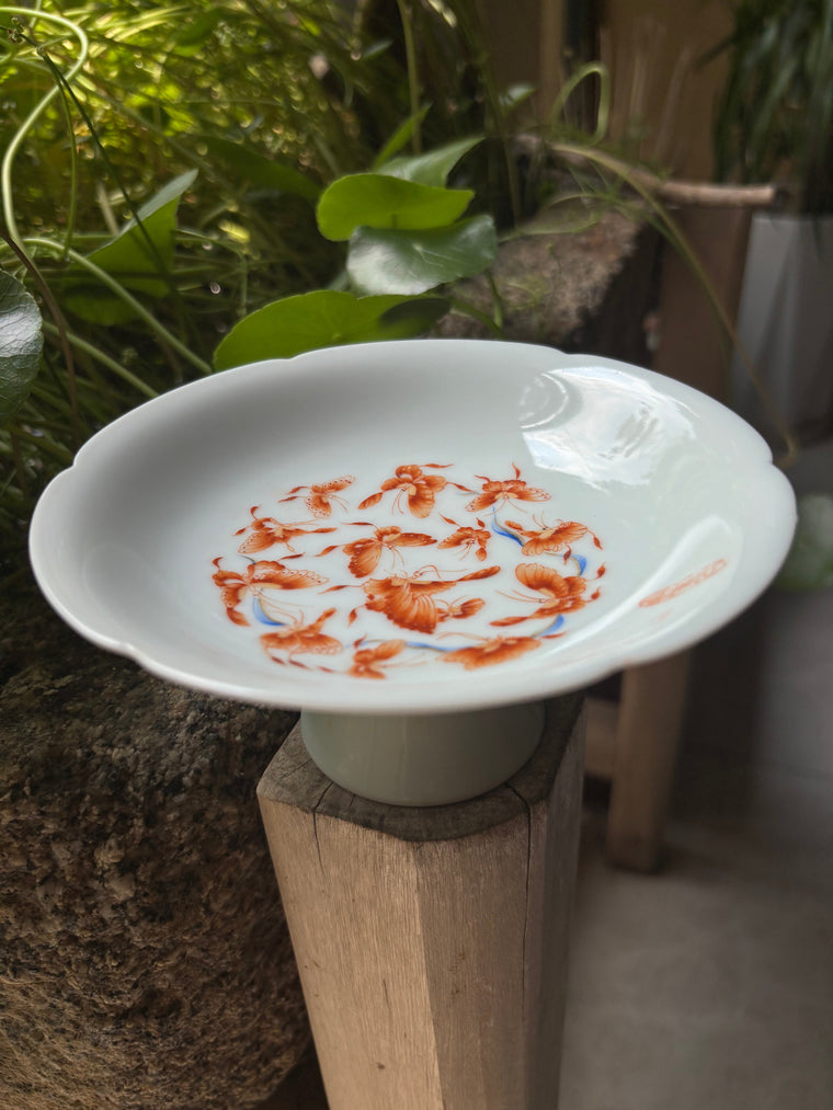 Butterfly High-Foot Tea Tray