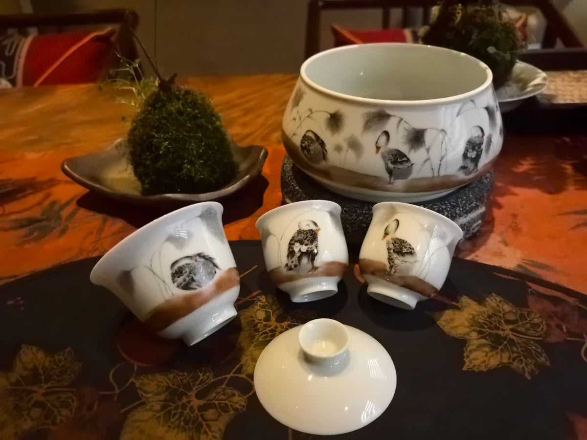 Ink Goose Porcelain Brush Washer