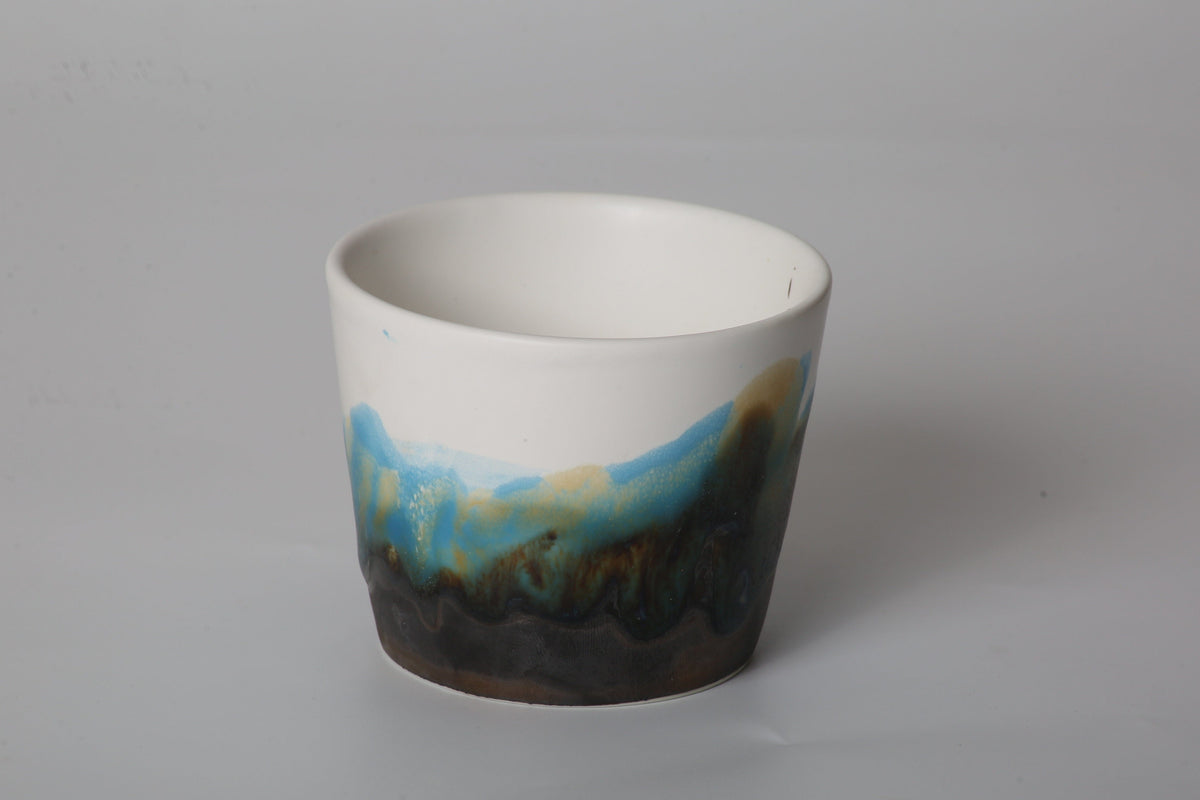 Color Glaze Coffee Cup IV